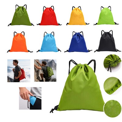 Waterproof Oxford Cloth Drawstring Storage Bag