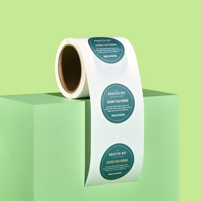 3"x3" Circle Roll Labels