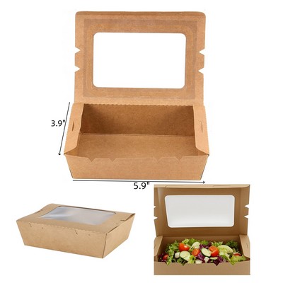 17oz Disposable Kraft Food Boxes