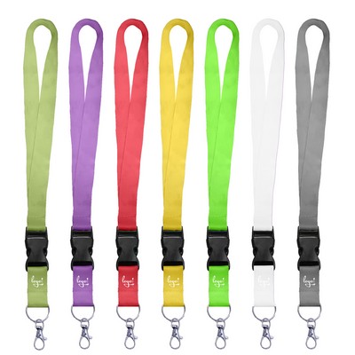 Detachable Keychain Lanyard With Buckle