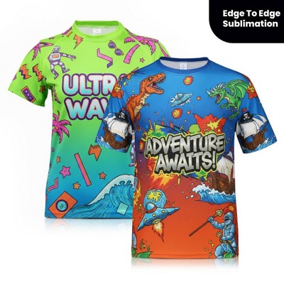 Unisex Custom Full-Color Performance Sublimation T-Shirt