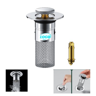 Stainless Steel Sink Strainer Hair Catcher