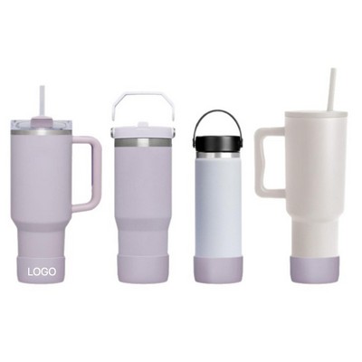 Anti-Slip Silicone Boot for Stanley Tumbler Premium Protective Base Pad for 40oz/30oz Quencher