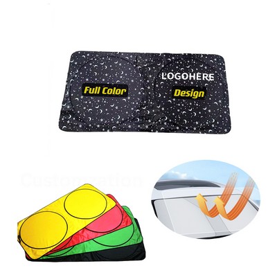 Collapsible Vehicle Windshield Protector