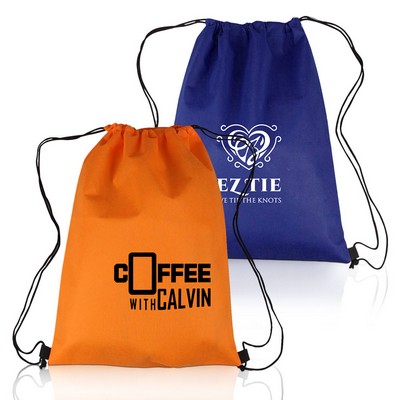 Promotional Drawstring Backpack for School