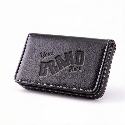 Luxury Synthetic Leather Business Card Holder