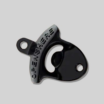 Custom Black Bottle Openers