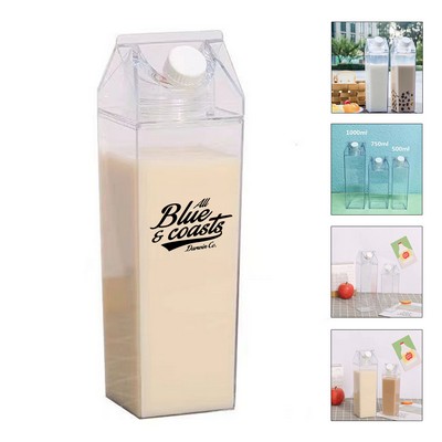 34 oz Clear Milk Bottle