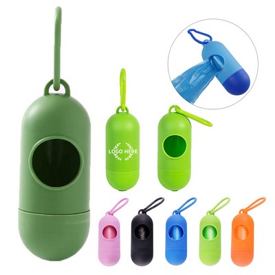 Portable Pet Waste Bag Dispenser With Clip