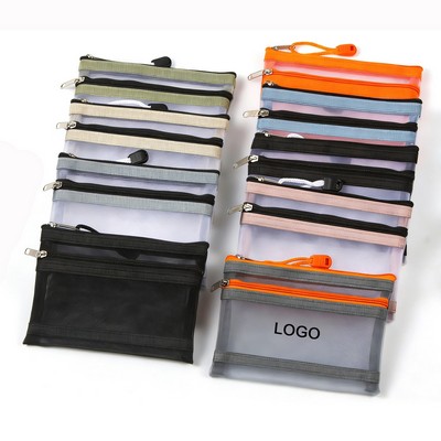 Nylon Mesh Card Storage Bags