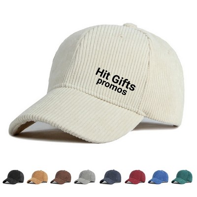 Corduroy Baseball Cap
