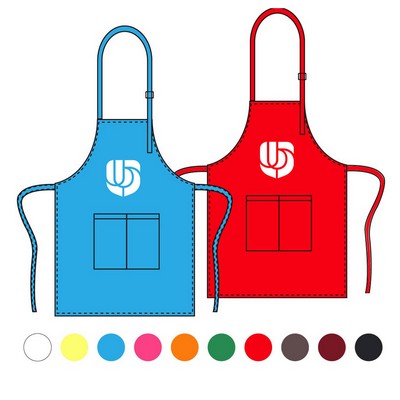 Adjustable Kids Art Apron with Pocket