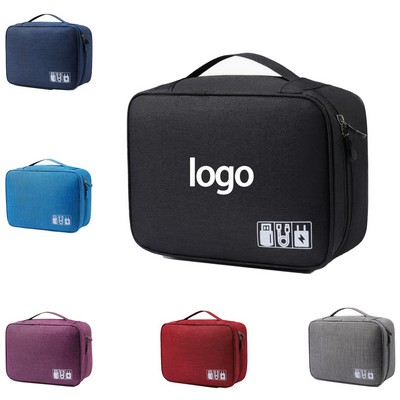 Electronic Cable Organizer Case