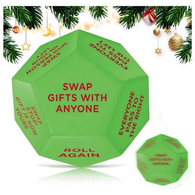 Santa Swap Gift Exchange Dice