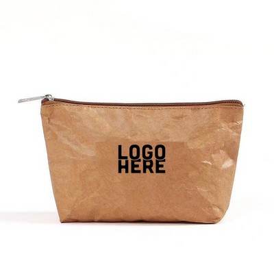 Tyvek Paper Cosmetic Pouch For Eco-Friendly Promotions