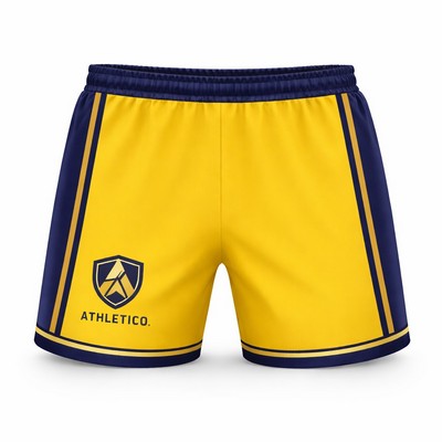 Women's Full Color Soccer Shorts Spandex Interlock 180G