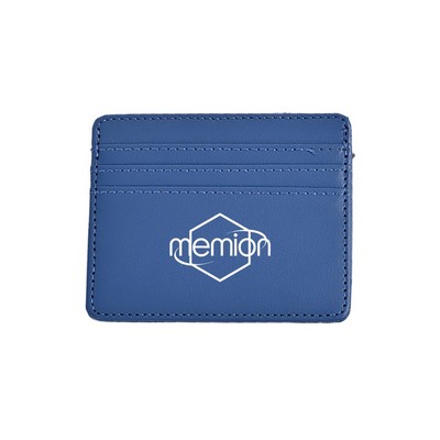 Pu Leather Sleek Large Capacity Multi Card Slot Card Holder