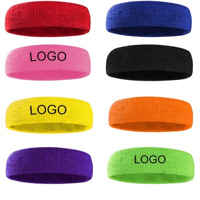 MOQ 100 Knitted Sports Polyester Headband