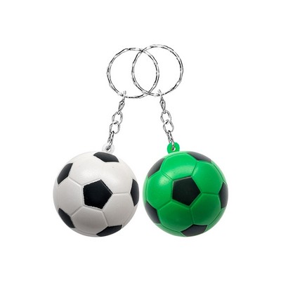 Soccer Ball Stress Reliever Keychain
