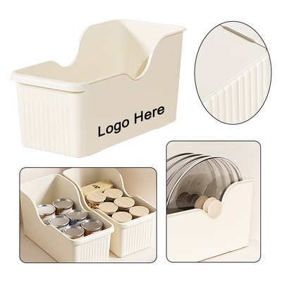 Custom Layered PP Pull Out Under Sink Bin Narrow