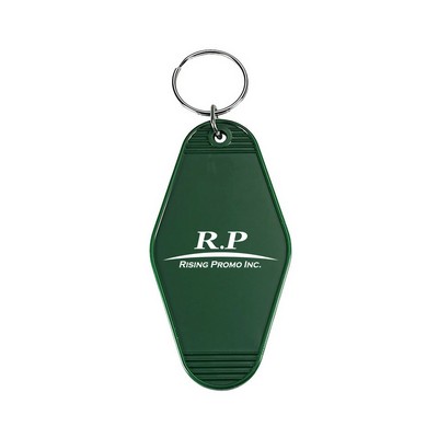 Retro Motel Key Tag