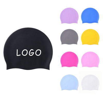 Customizable Durable Silicone Swimming Cap