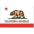 4'x6' California State Nylon Outdoor Flag - Style B