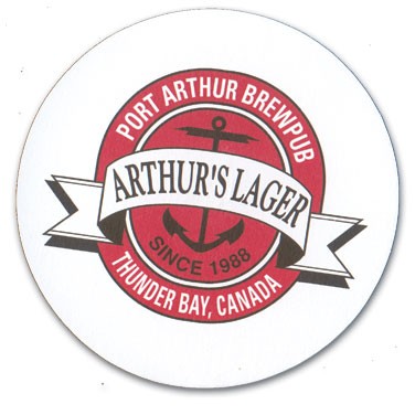 3 1/2" Paper Coaster (11 Point)