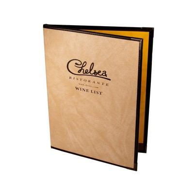 Royal Select Double Panel/2 View Menu Cover (Holds TWO 8 1/2x11" Inserts)