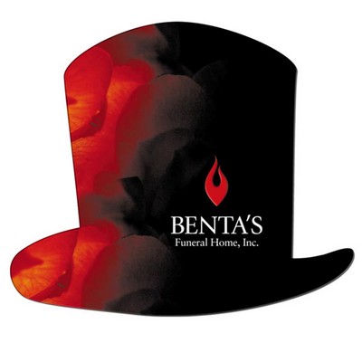 Top Hat Hand Fan Without Stick