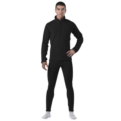 Black Military E.C.W.C.S Generation III Mid-Weight Thermal Top (2XL)