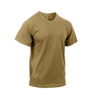 Brown Military Moisture Wicking T-Shirt (S to XL)