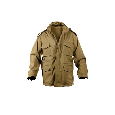Coyote Brown Soft Shell Tactical M-65 Jacket (2XL)