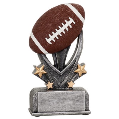 Varsity Sport Resin Football Award - 5 1/2"