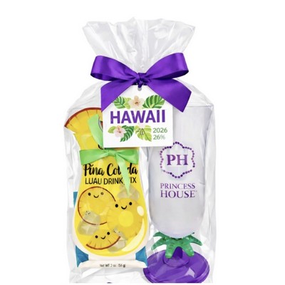 Cocktail Gift Set with Drink Mix & Branded Goblet