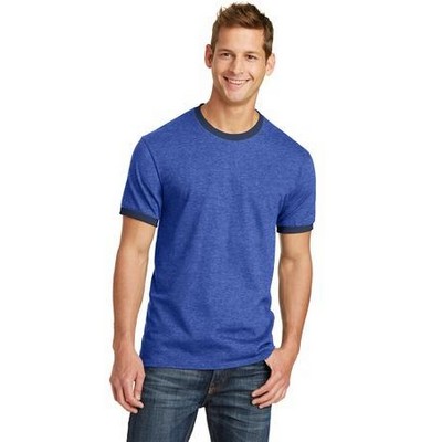 Port & Co™ Core Cotton Ringer Tee.