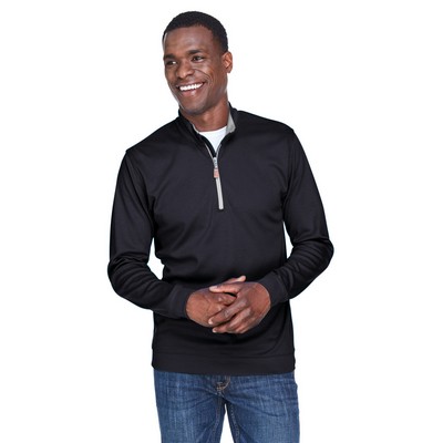 Devon and Jones® Men's DRYTEC20™ Performance Quarter-Zip Pullover Sweater