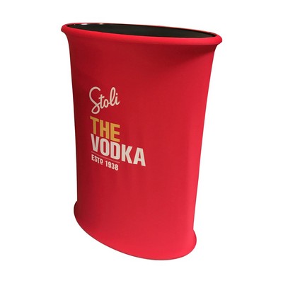 Shox Automatic Pop-Up Podium Replacement Graphic