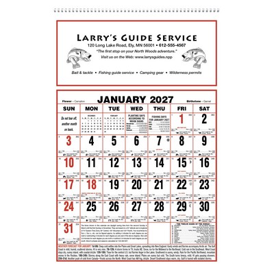 Triumph® Calendars Large Almanac