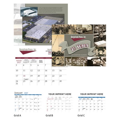 Triumph® Calendars Small Quantity Custom - Stapled Calendar