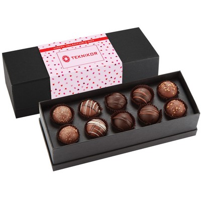 Valentine's Day 10 Piece Decadent Truffle Box - Assortment 2