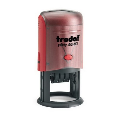 Trodat® Printy® 46140 Self Inking Date & Text Stamp w/2 Color Ink Pad