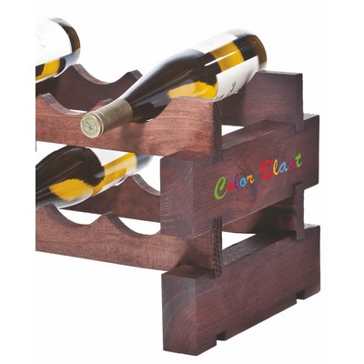 Modularack® Stained Brown 48 Bottle Wine Merchandising Rack