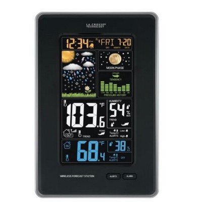 Wireless Color Forecast Station with Barometric Pressure