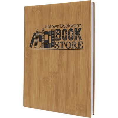7" x 9¾" Bamboo Leatherette Journal
