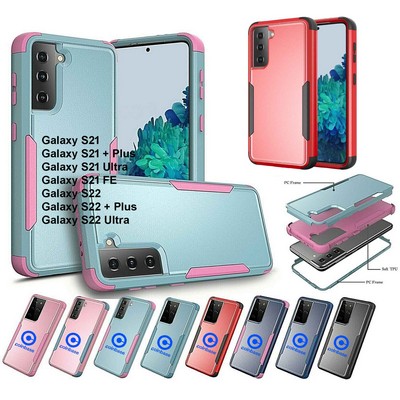 iBank ® Shockproof Case compatible with Galaxy S22 + Screen Protector