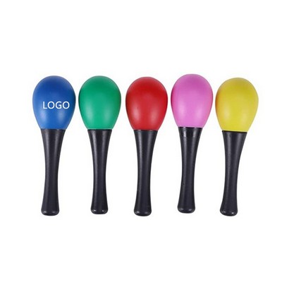 Musical Percussion Egg Shaker Noisemaker Rattles Sand Hammer