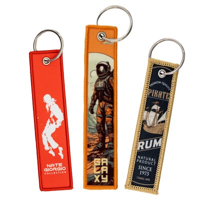 Sublimated Flight Keytags 4"
