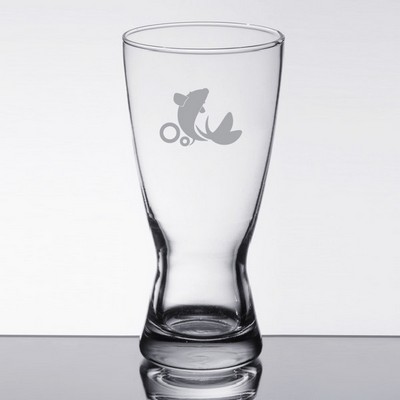 Laser Engraved Libbey® 183 Hourglass 15 oz. Pilsner Glass