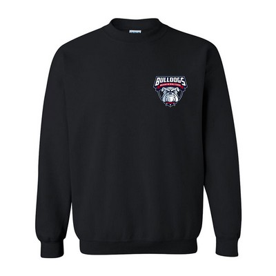 Gildan® Unisex Crew Long Sleeve Shirt- Black